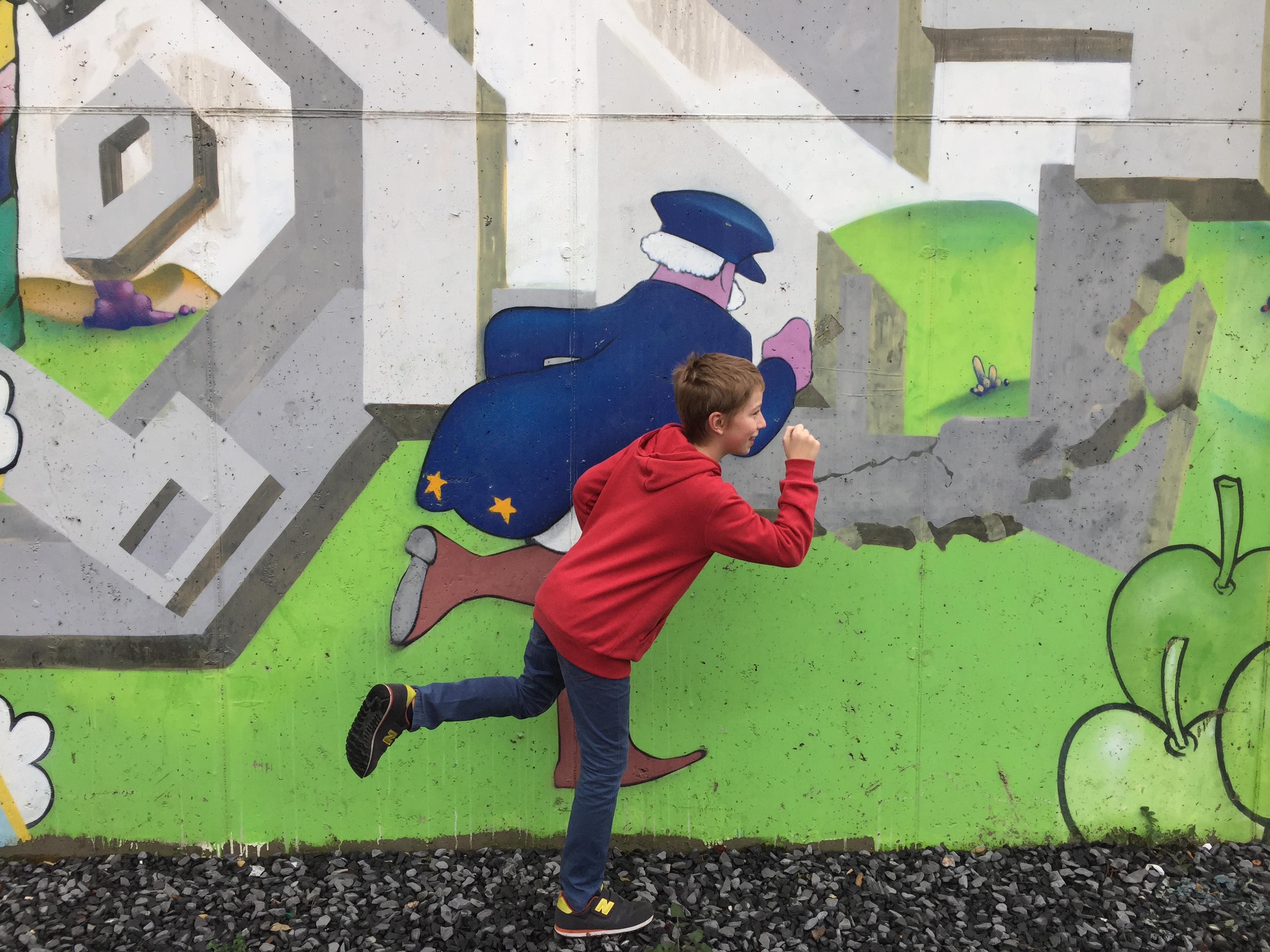 Graffiti, once in a while are nice!!!!