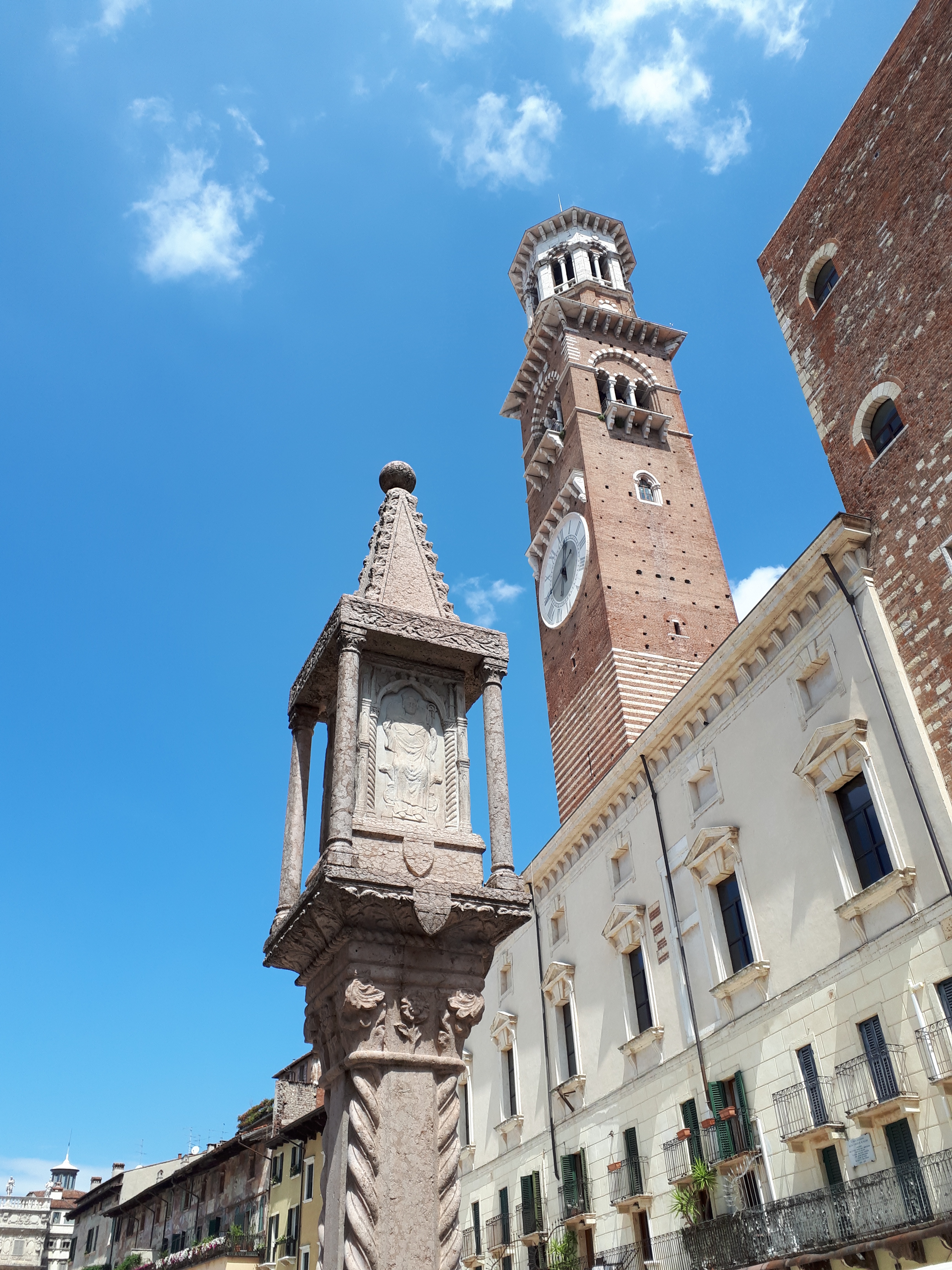 La Torre dei Lamberti. Verona.