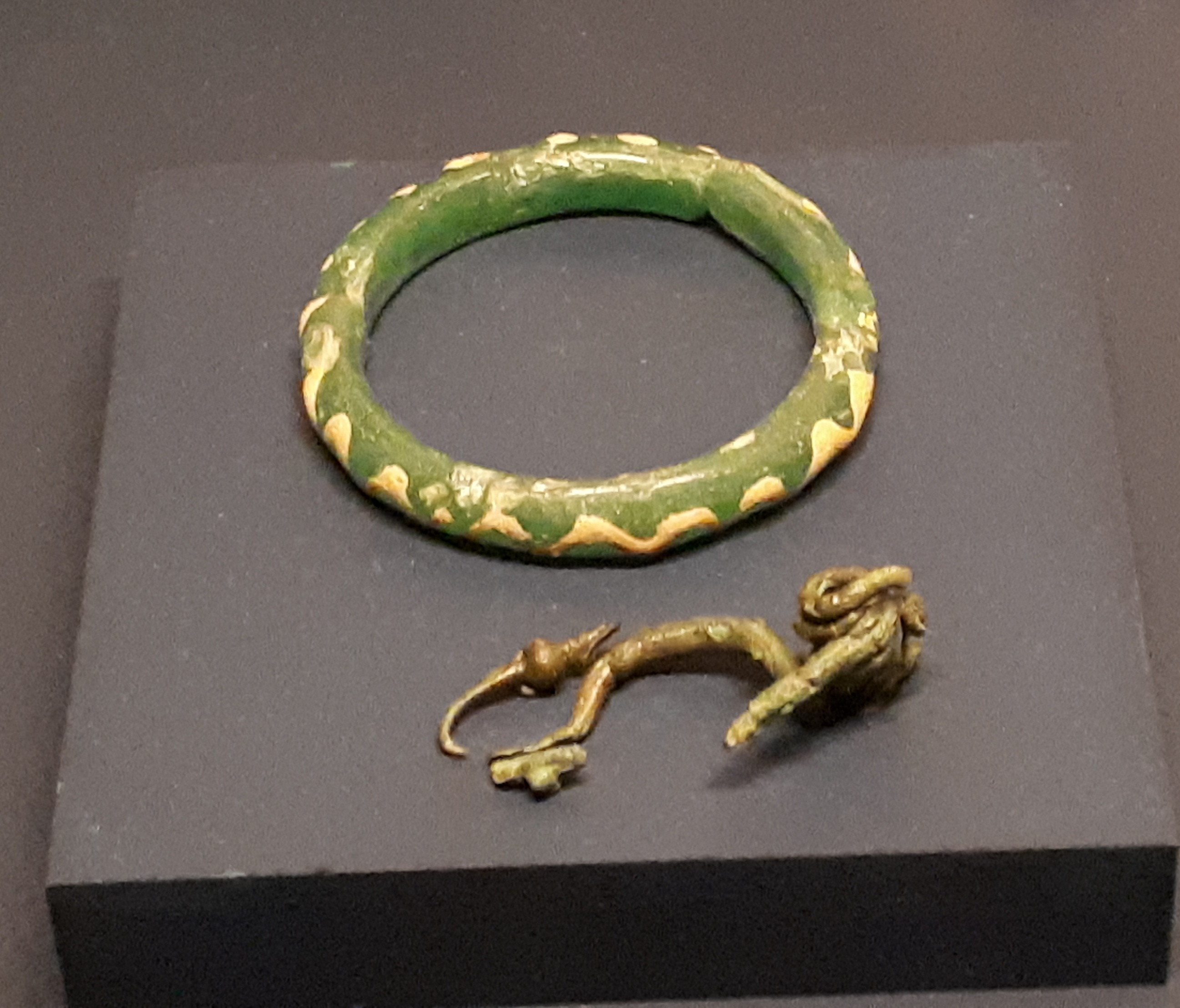 Antiguas joyas en el Museo Nacional Arqueologico de Adria