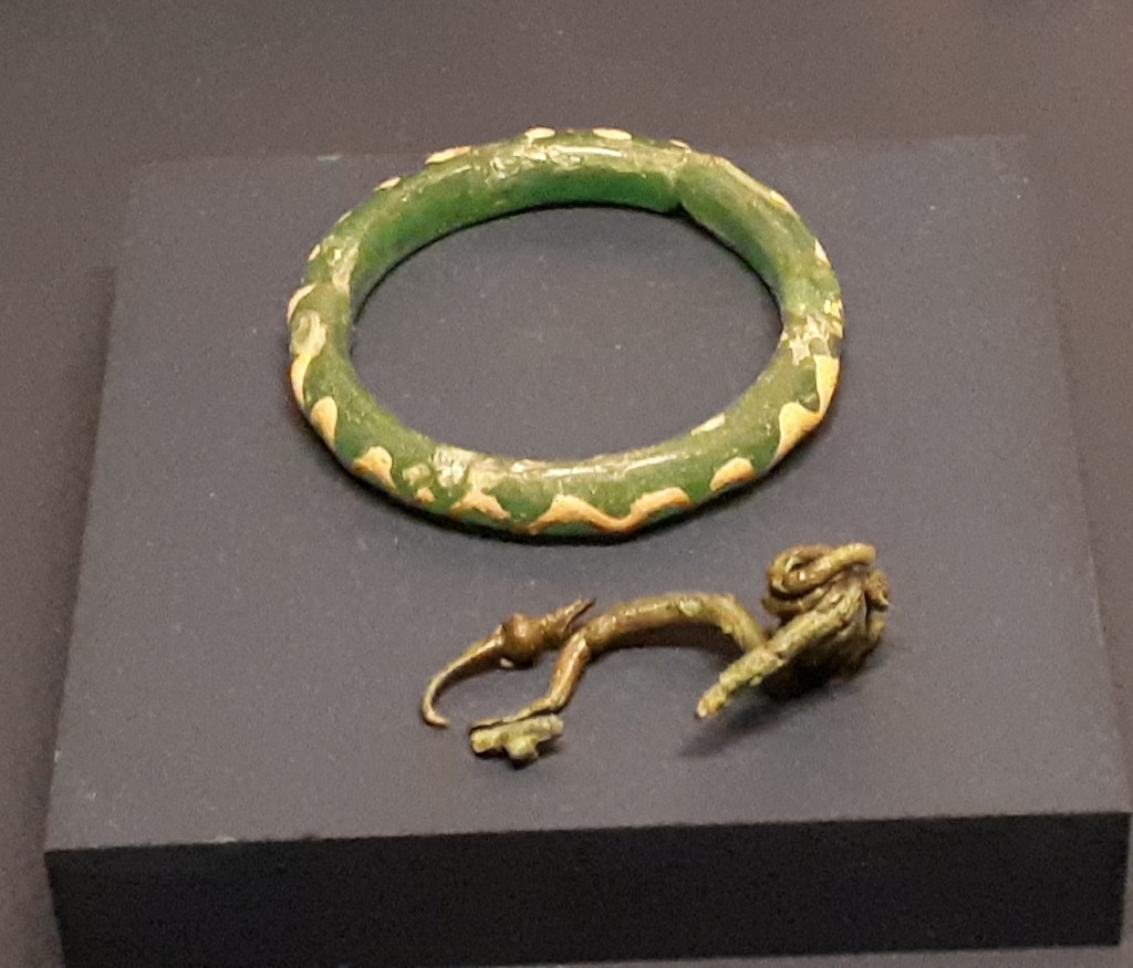 Antiguas joyas en el Museo Nacional Arqueologico de&nbsp;Adria