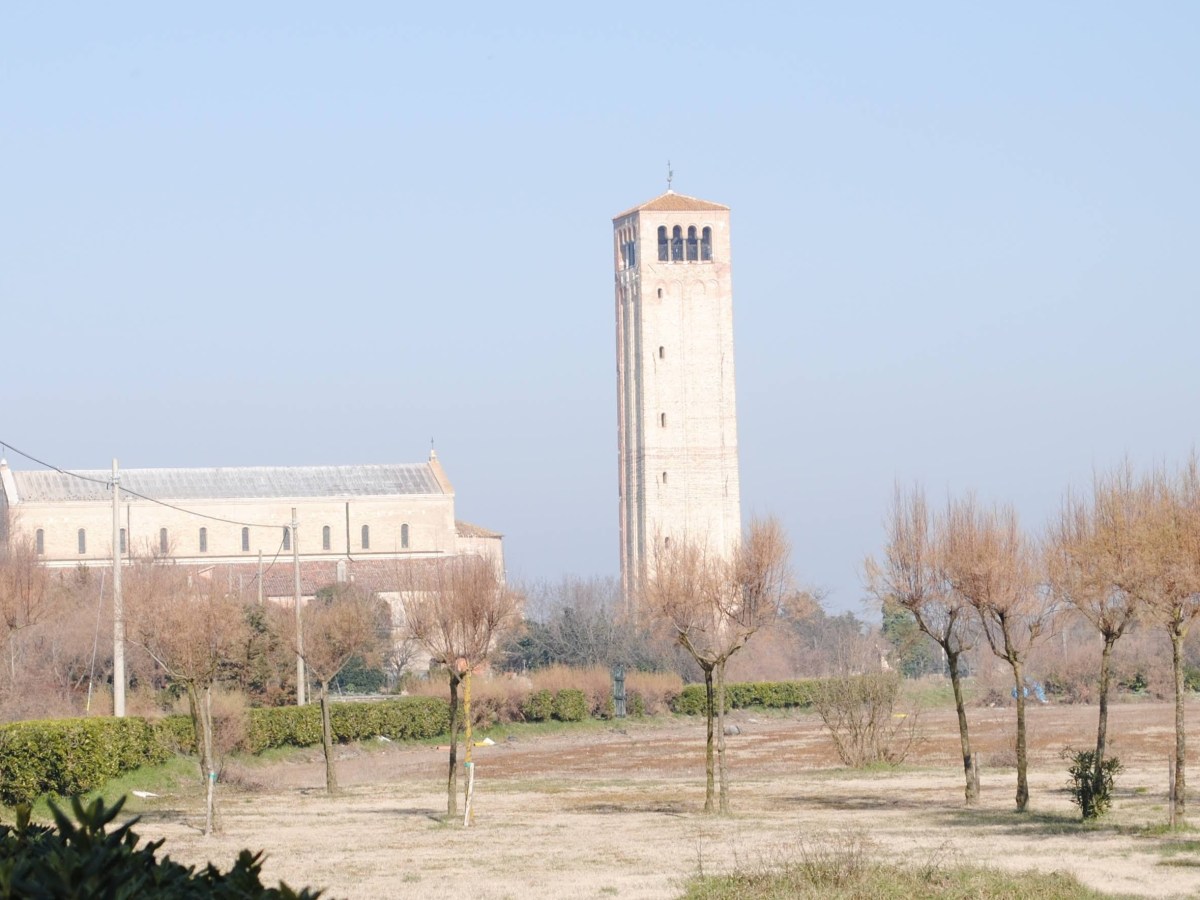 La Basílica de Santa Maria Assunta de Torcello. Laguna Veneta.&nbsp;Italia.