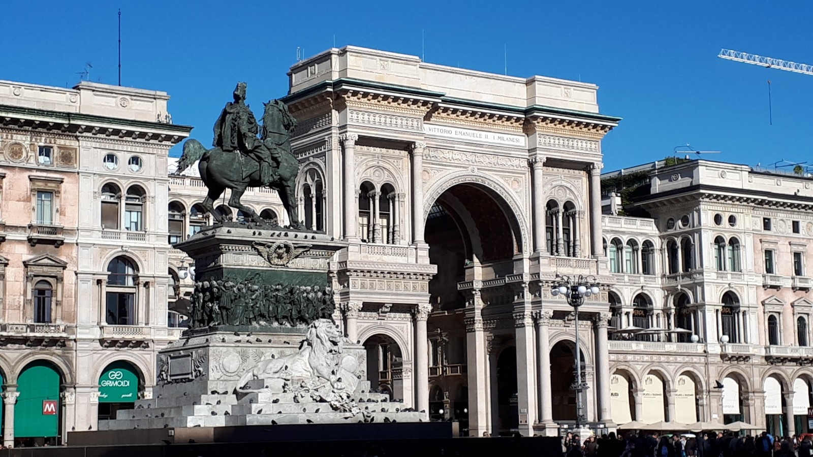 Galería Vittorio Emanuele II, Milan, Italia.