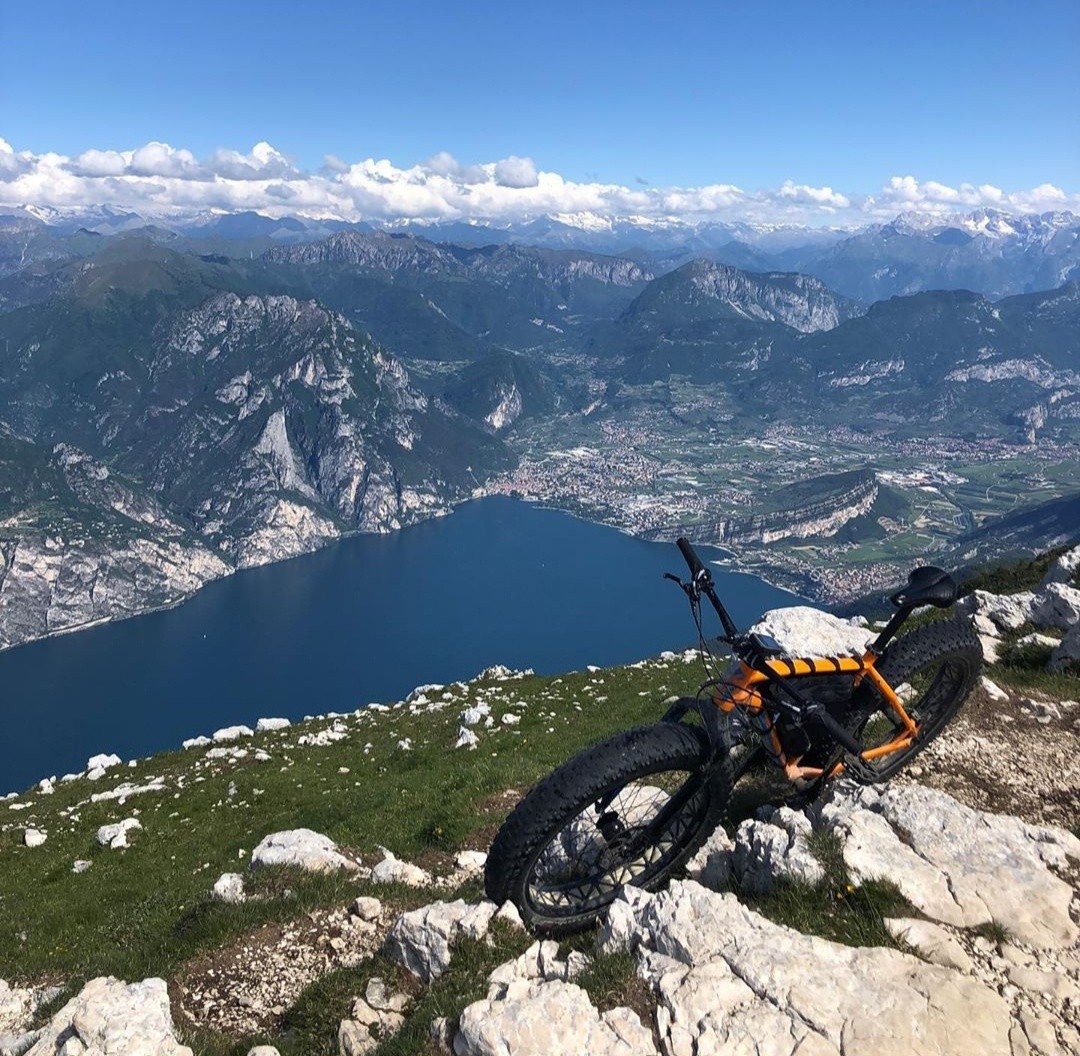 La mejor vista a El lago di Garda.