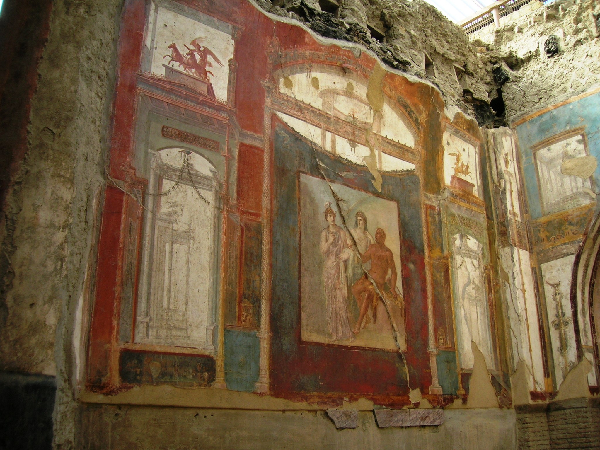 Parco Archeologico di Ercolano: la Casa dei Cervi