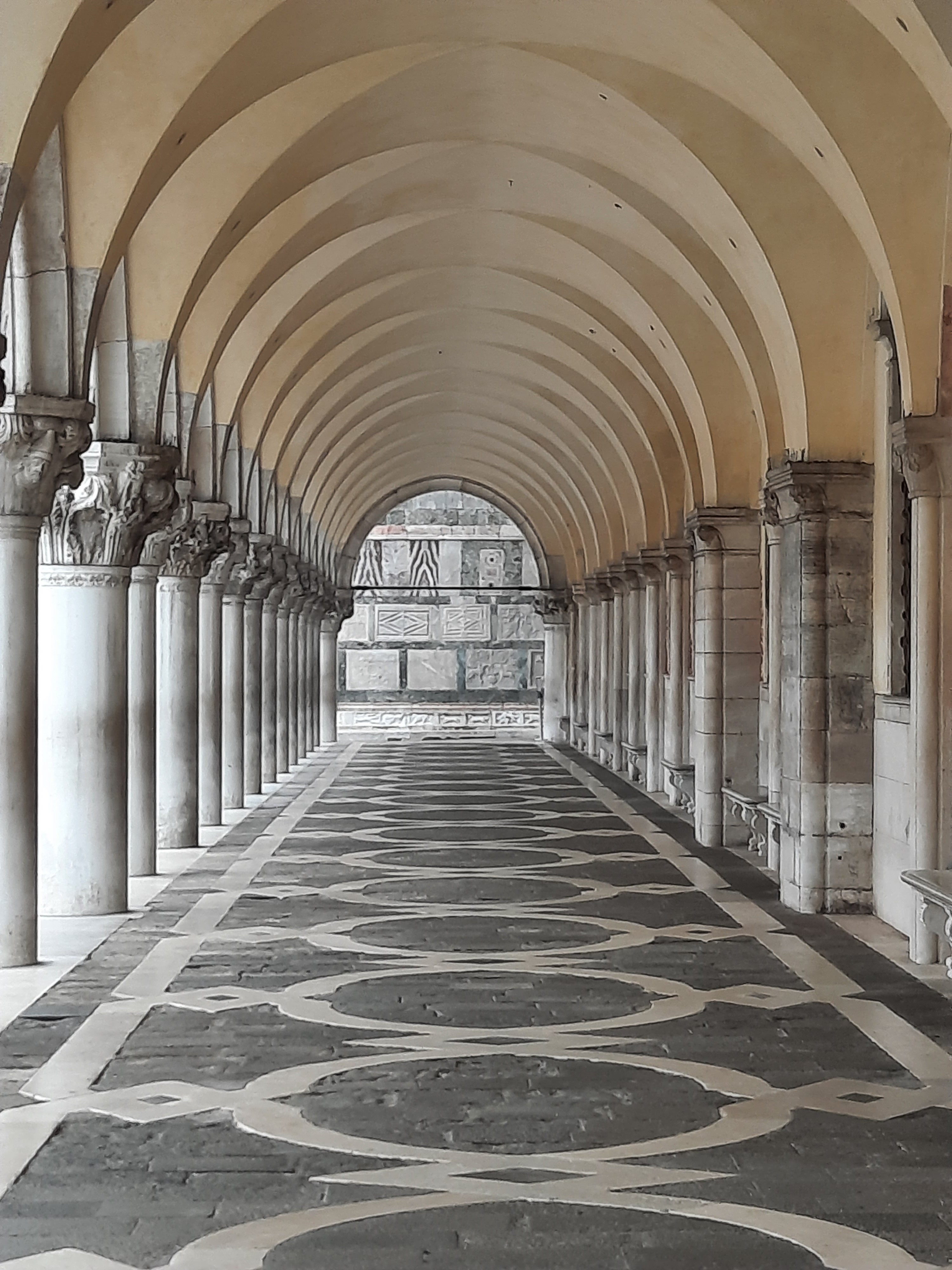 Los Portales del Palacio Ducale de Venezia.