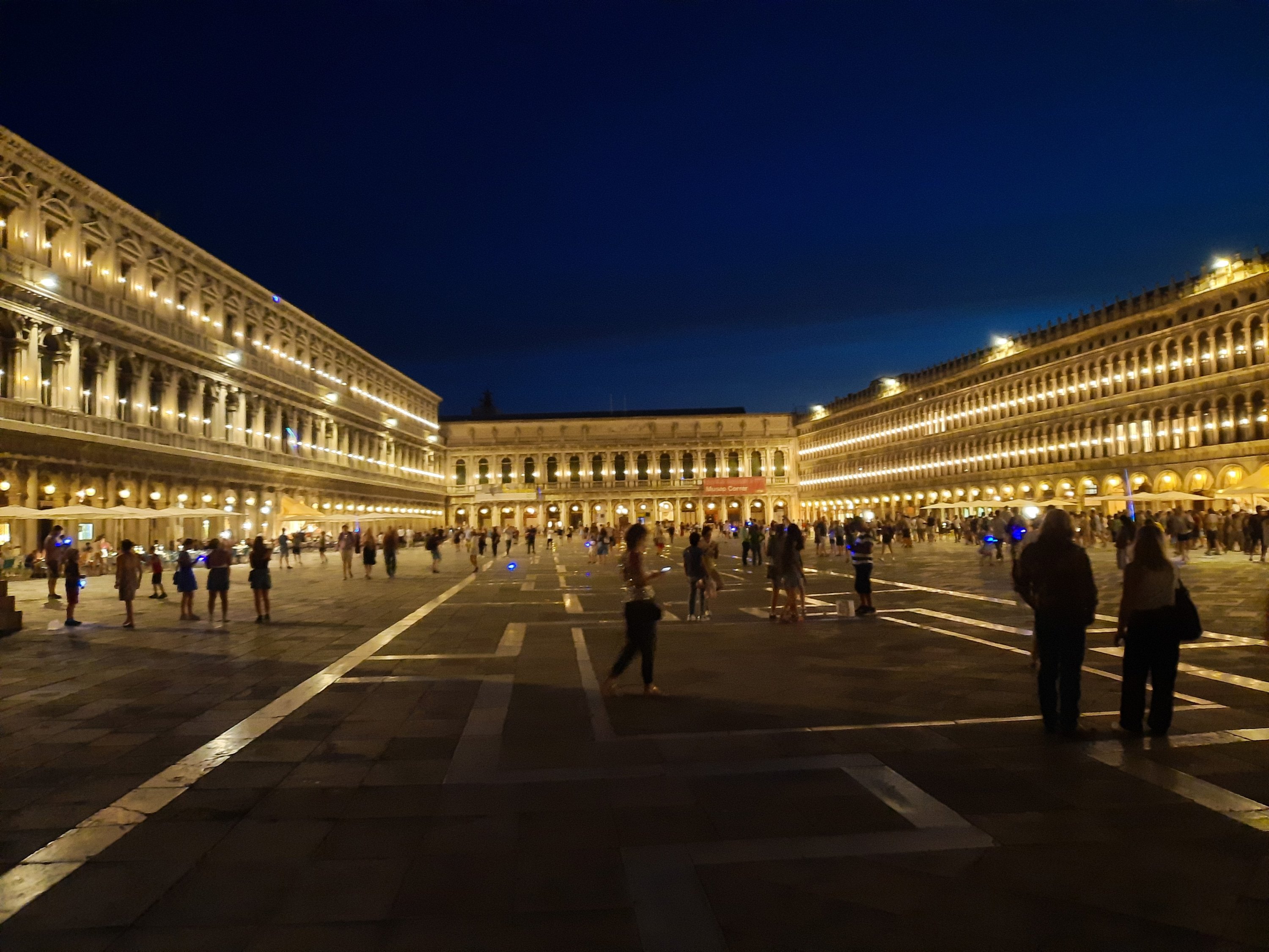 Un atardecer en la Plaza de San Marco. Venezia.