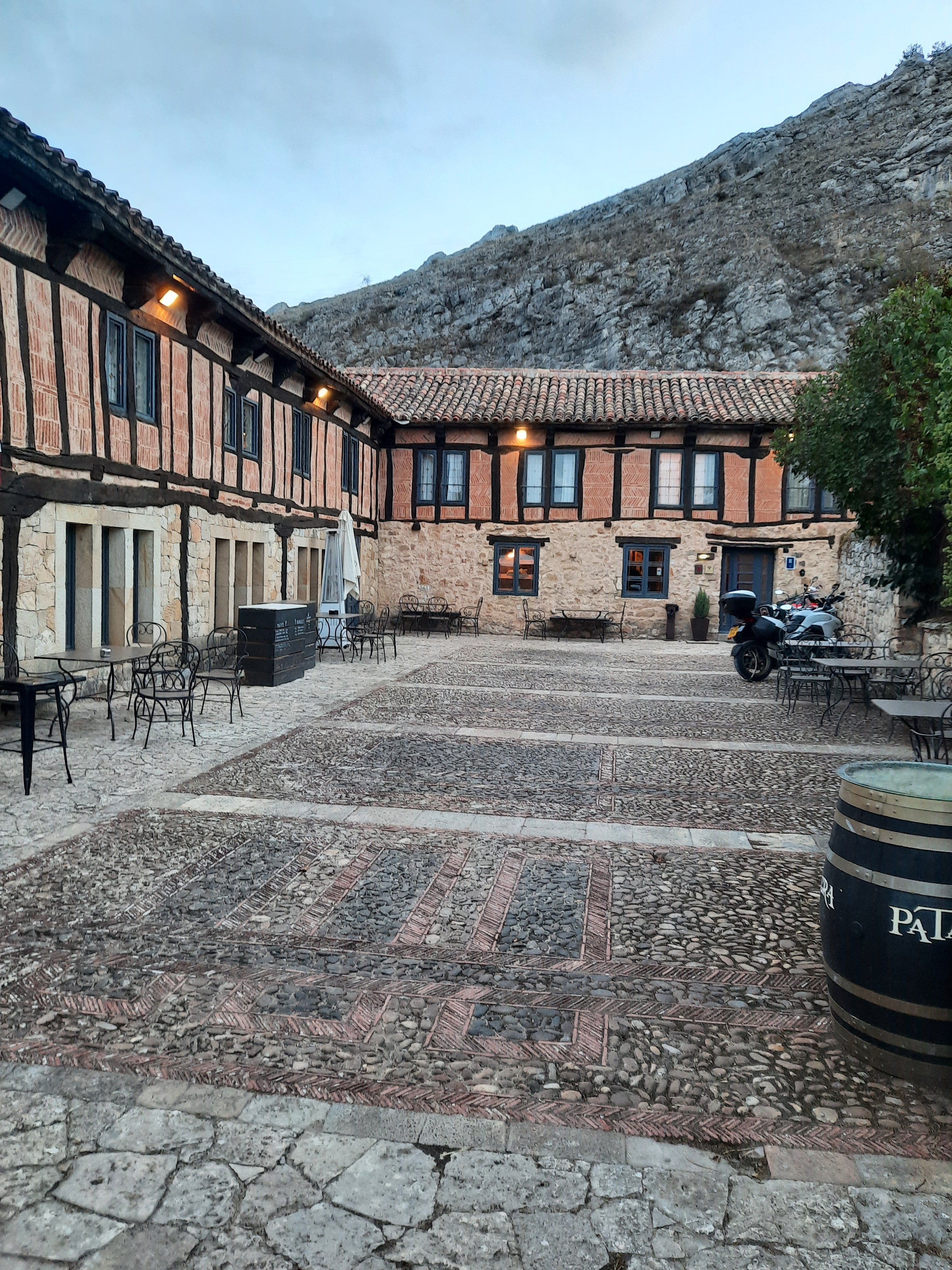 El Monasterio de Santa María la Real. Aguilar de Campoo, Castilla y León, España.