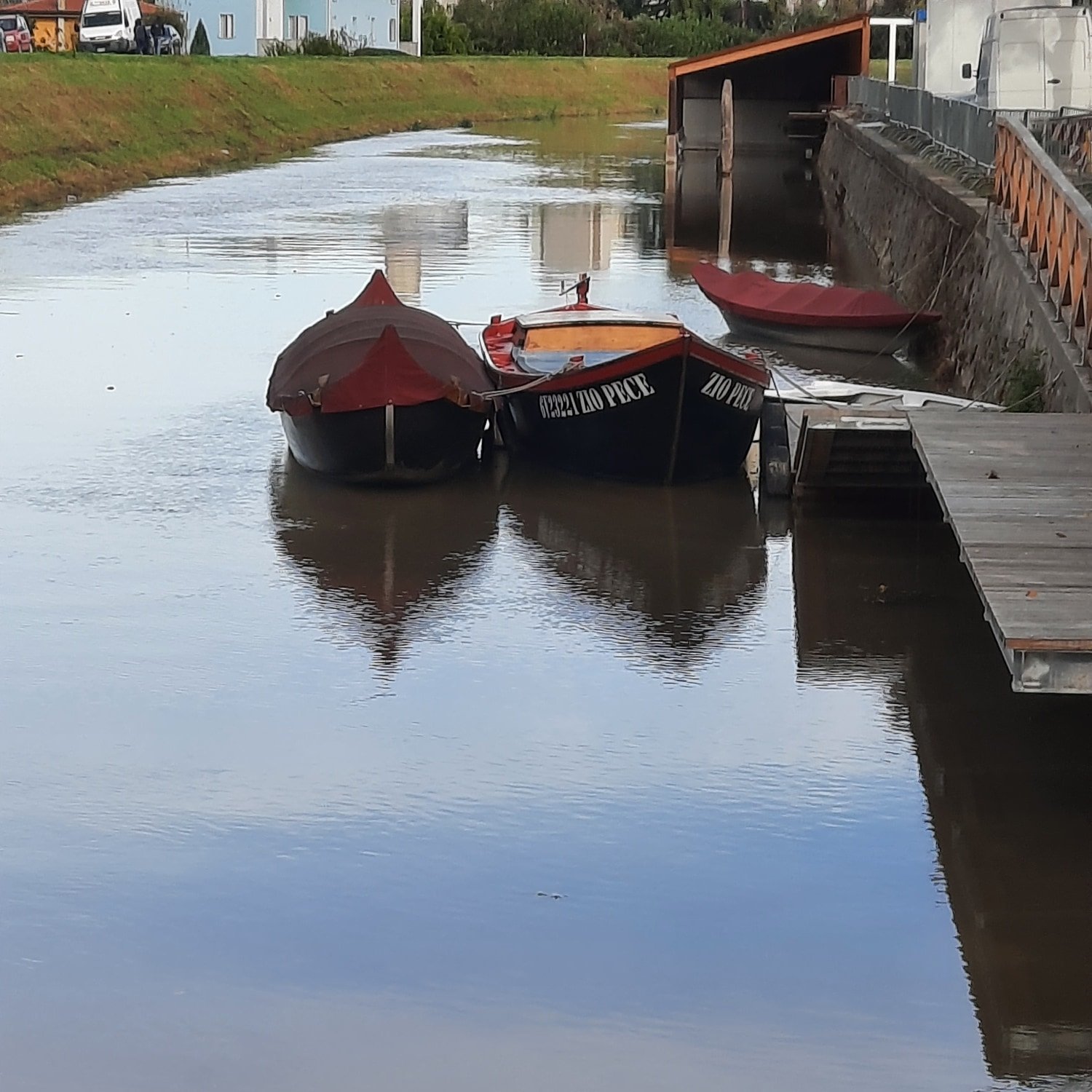 Botes en Monselice. Padova, Veneto.
