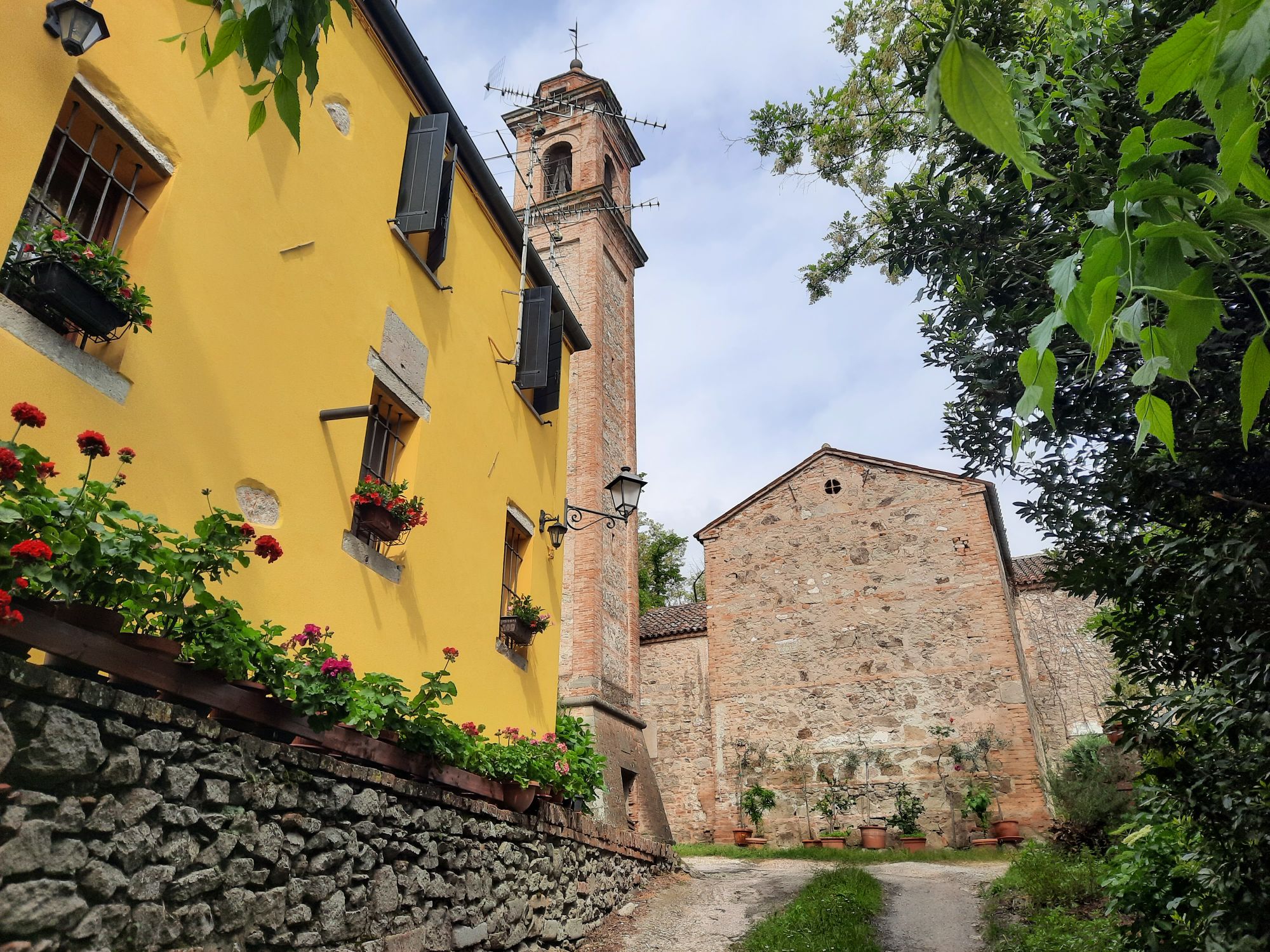 La ex Pieve di San Tommaso. Monselice. Padova.