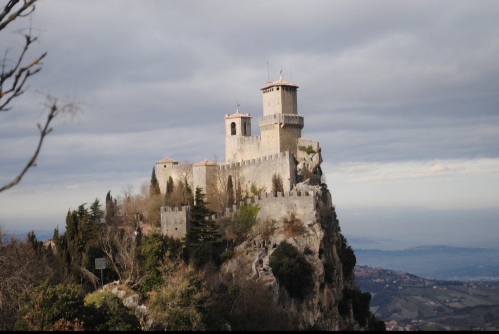 San Marino: torres y murallas.
