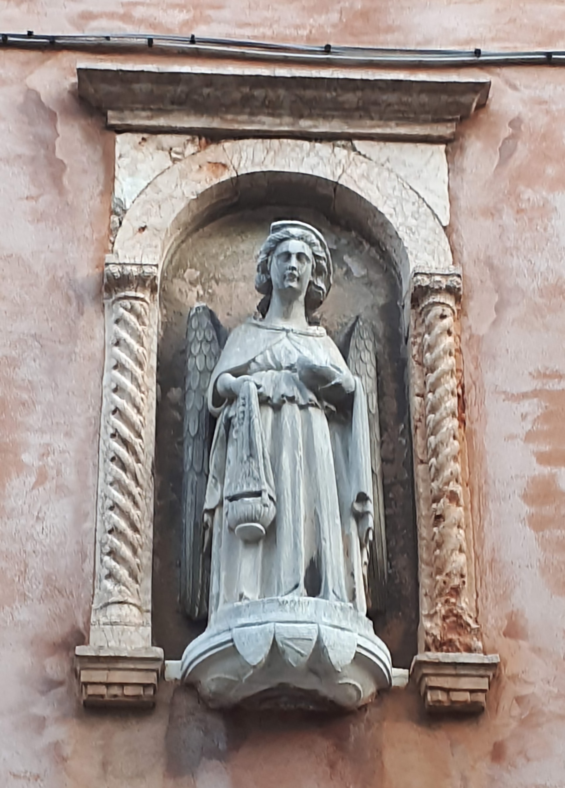 El Angel del incensario.&nbsp; Santa Fosca. Venezia.