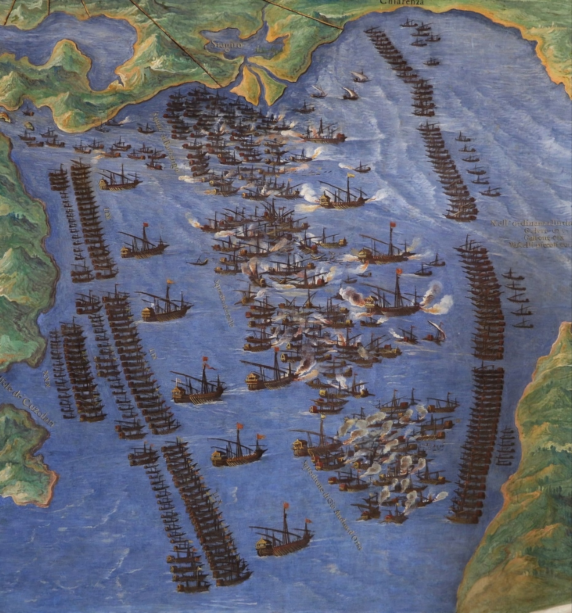 7 octubre, la batalla de Lepanto.