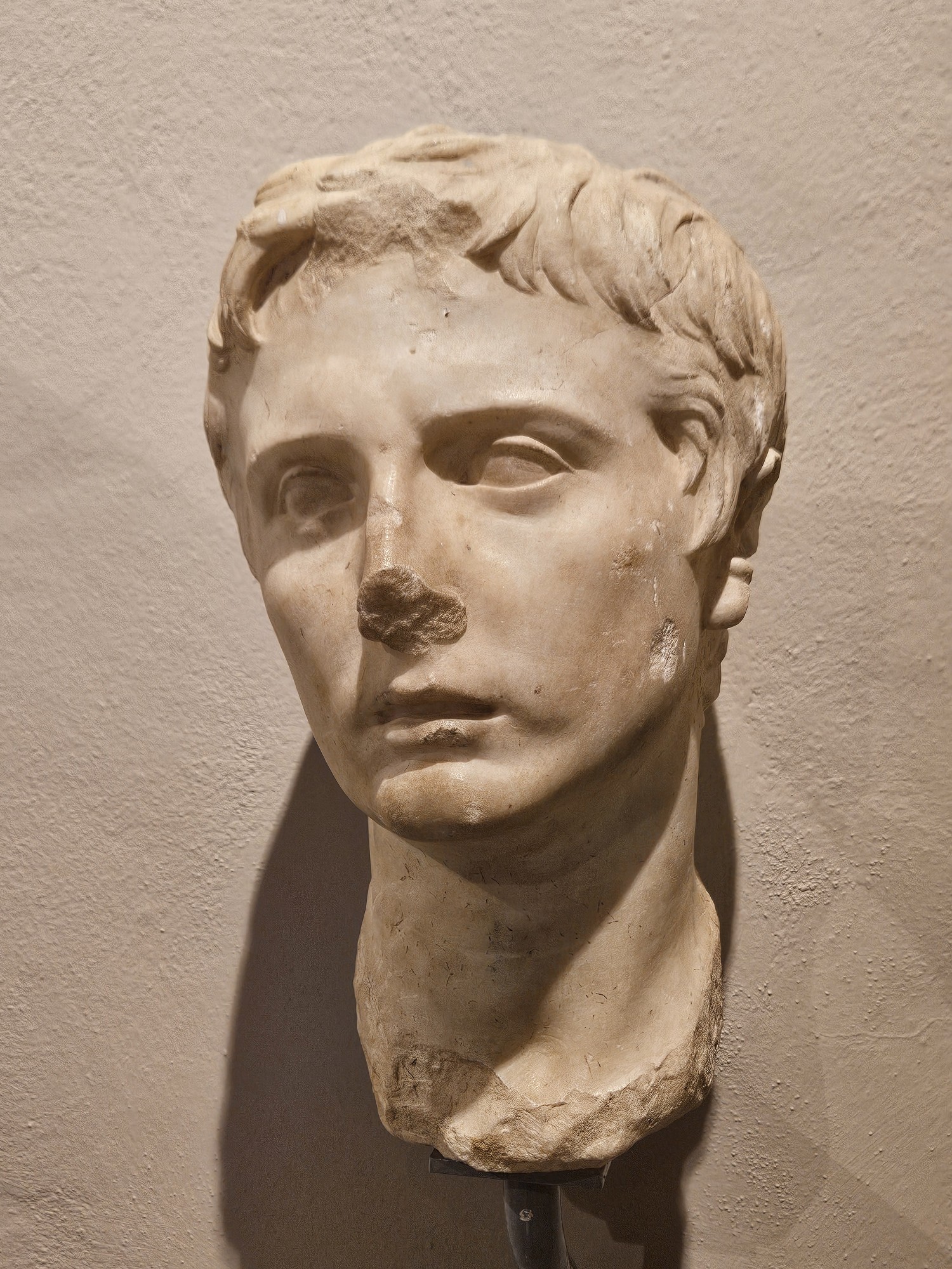 Busto de Augusto. Museo Arqueológico de Volterra