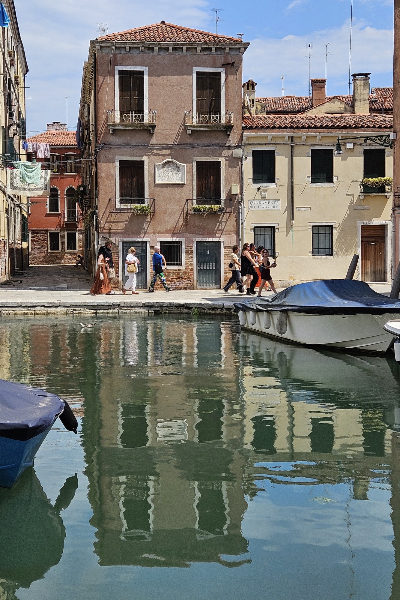 Detalles de Fondamenta de L’ Arzere. Venezia.