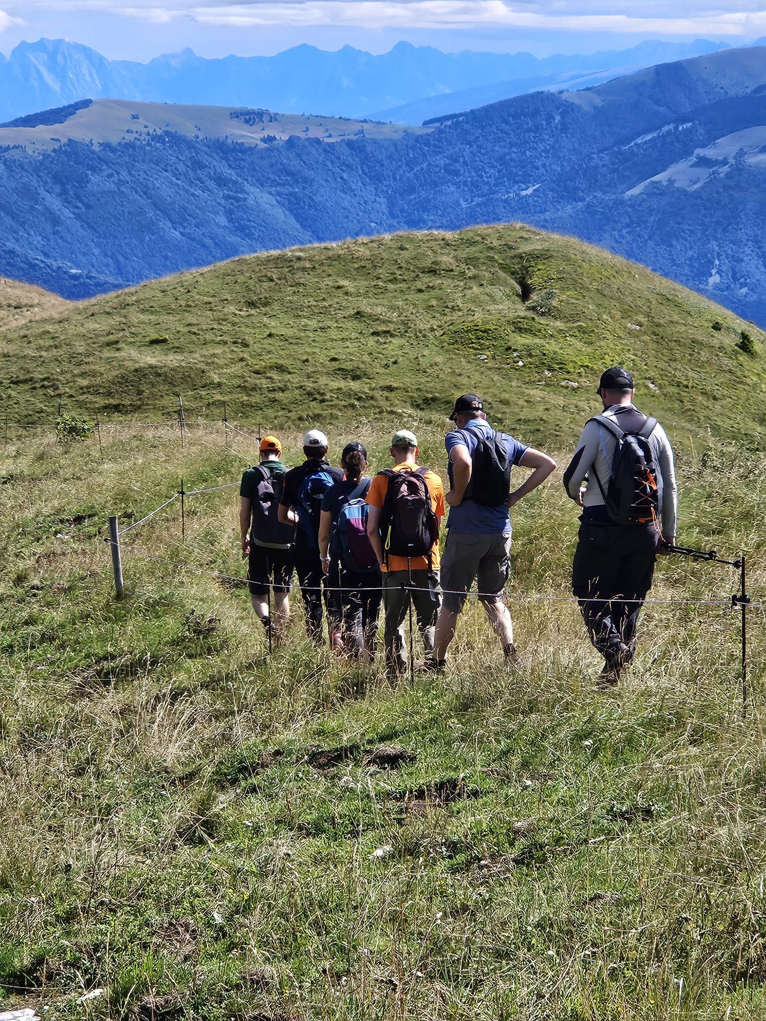 Un giro en Malga. Monte Grappa. Veneto.