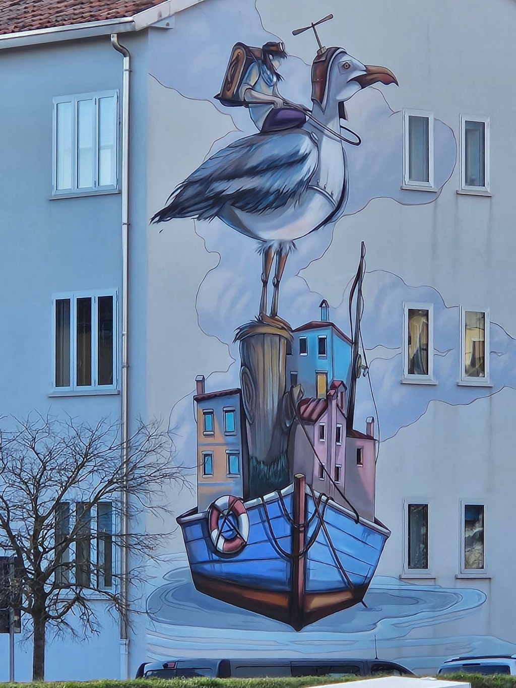 Murales en Caorle,&nbsp;Venezia.