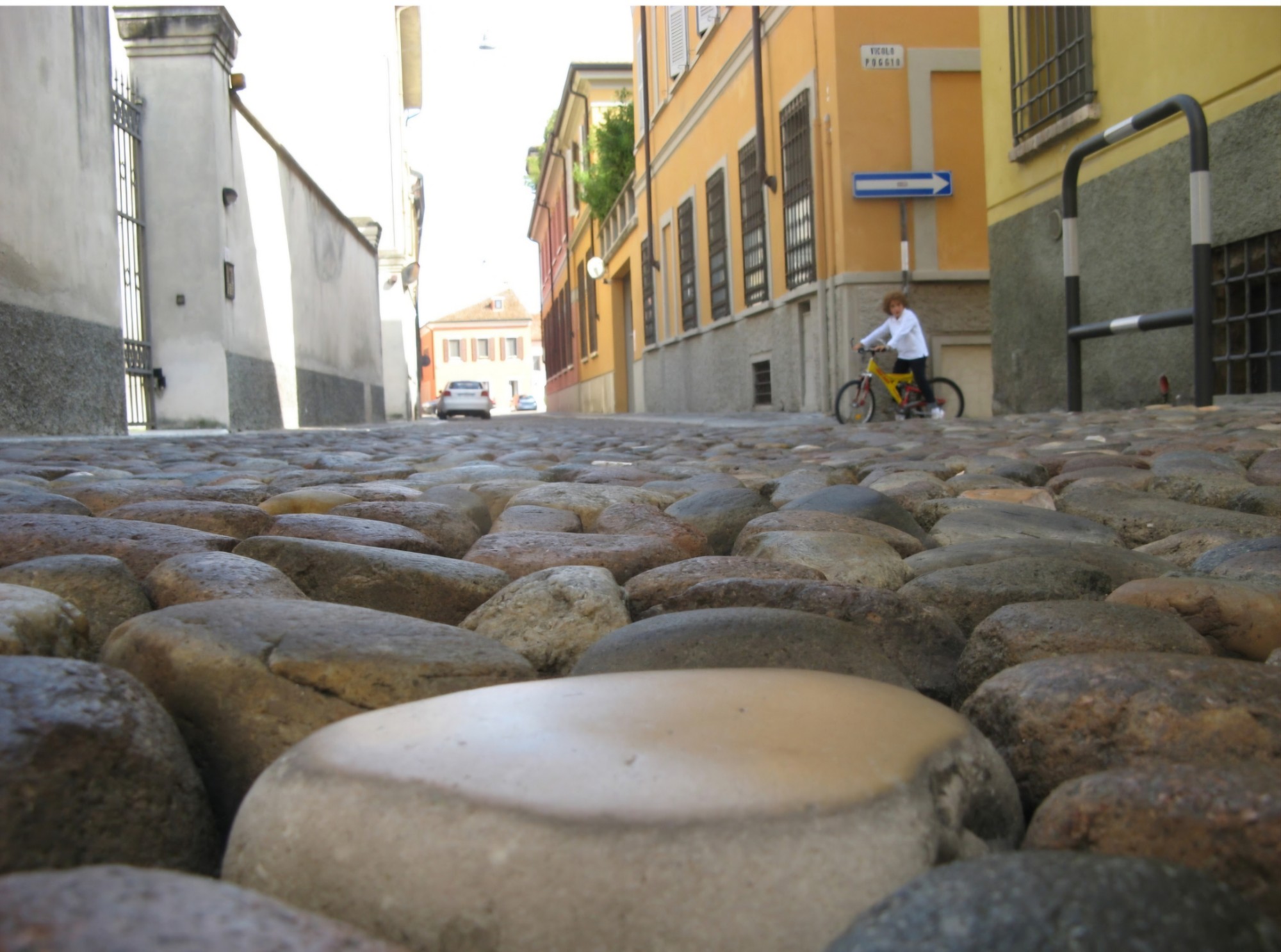 Detalles de Mantova. Una calle…