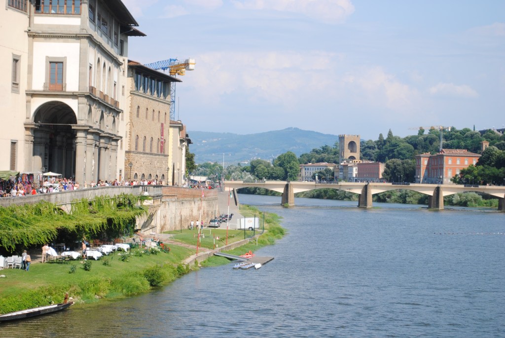 Detalles de Florencia: el&nbsp;Arno.