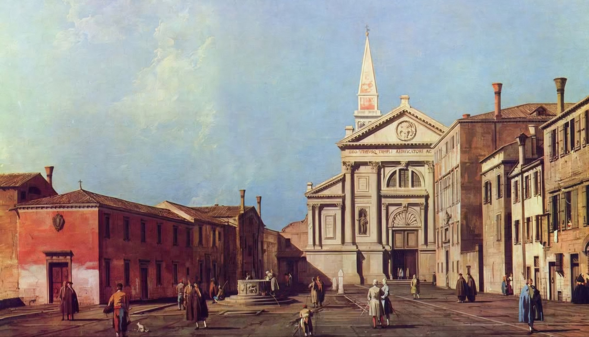 Canaletto y el Campo de San Francesco della Vigna.