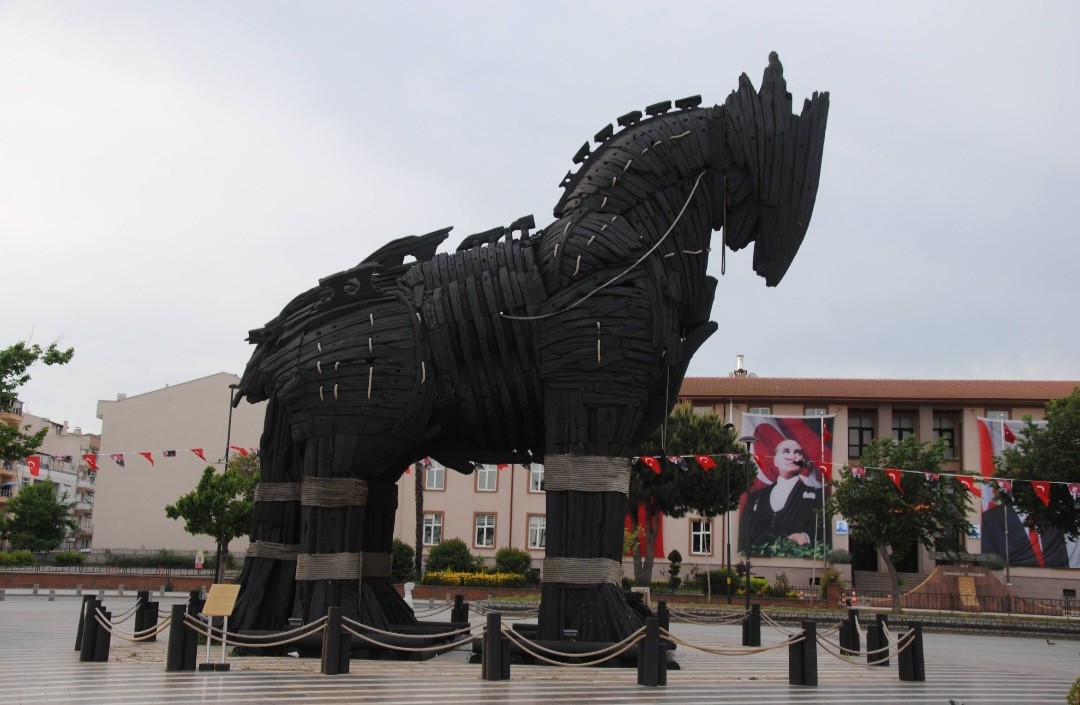 El Caballo de Troya. Canakkale, Turquía.