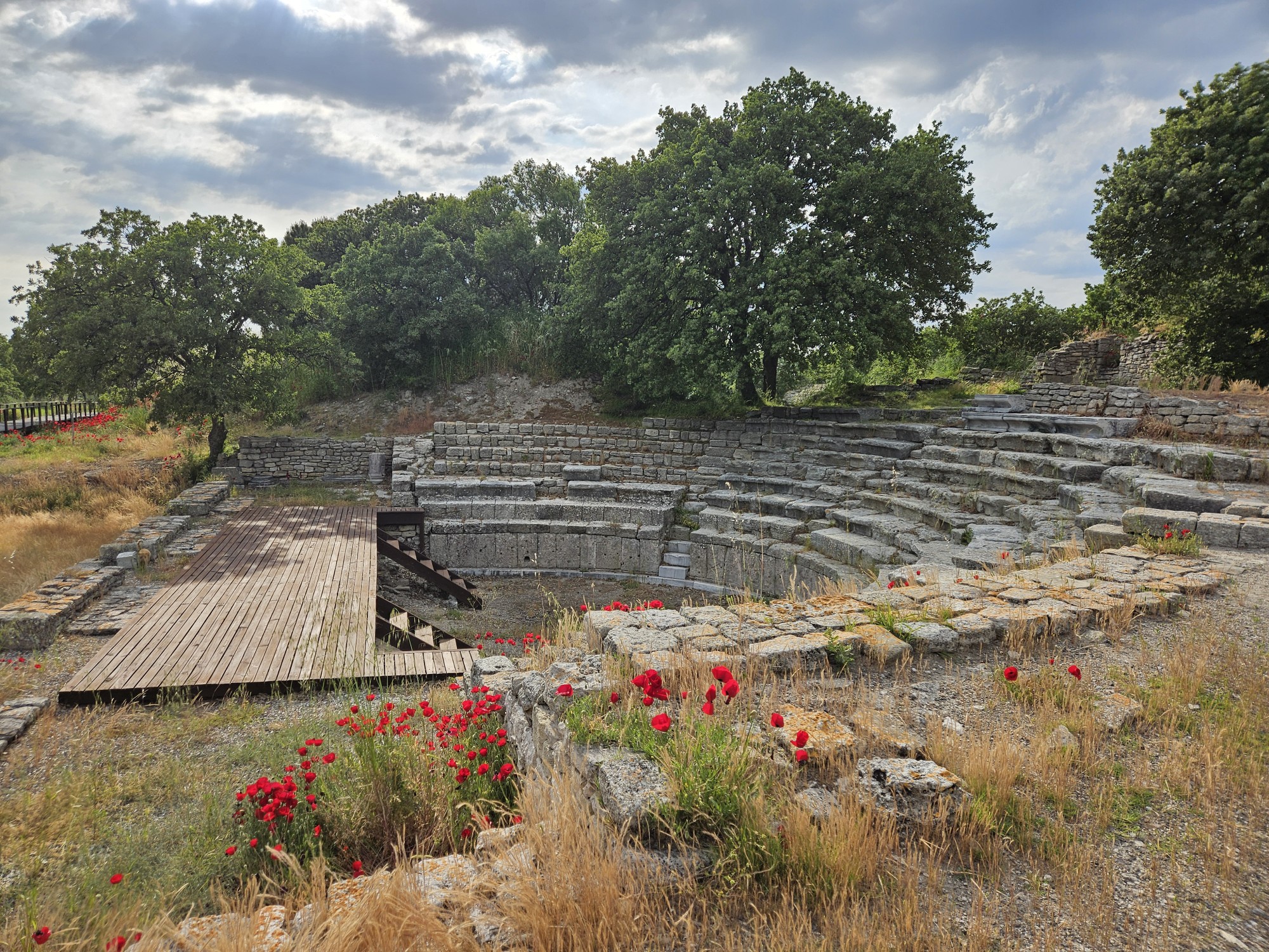 El Odeon de Troya. Turquía.