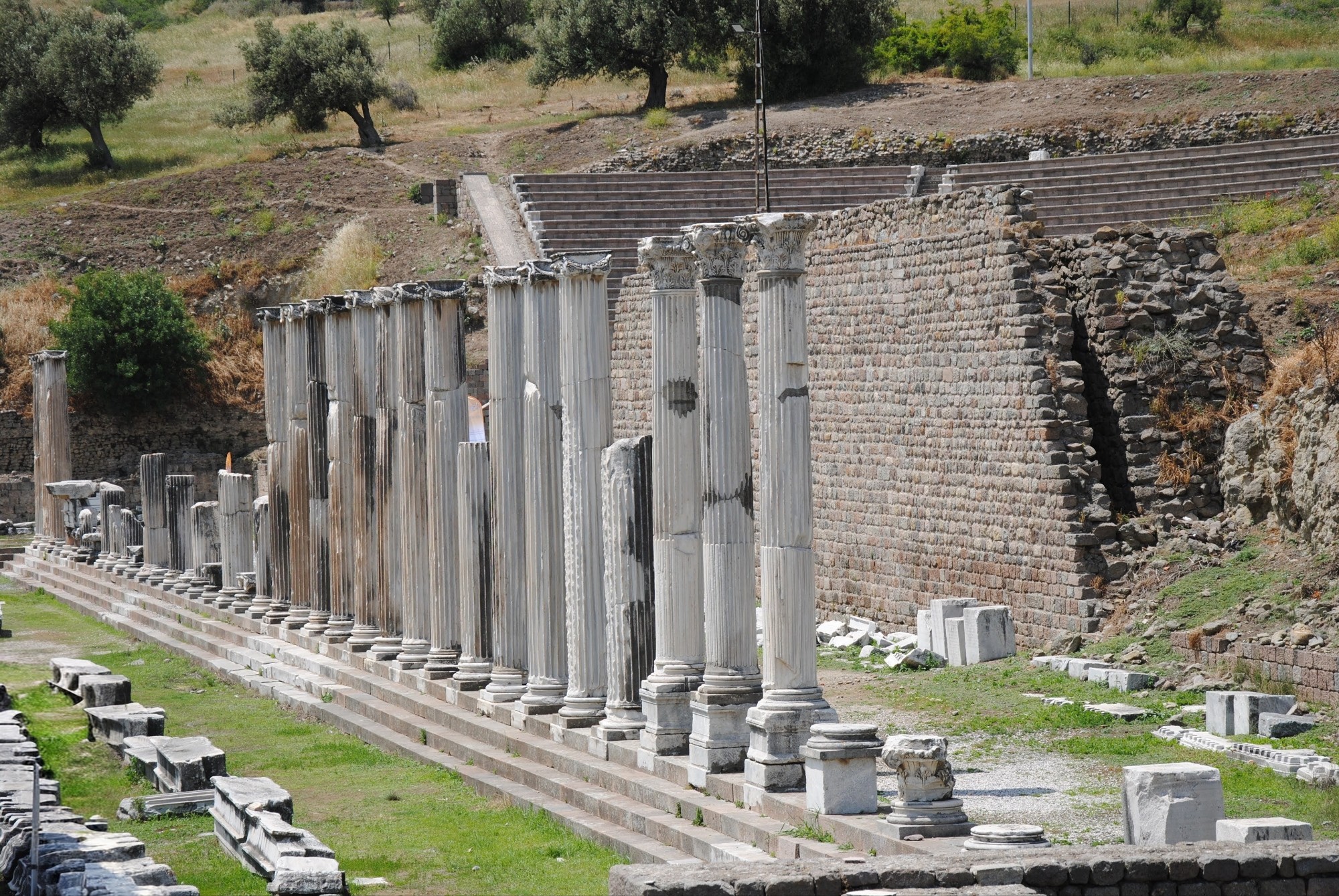El Asklepeion de Bergama. Turquía.