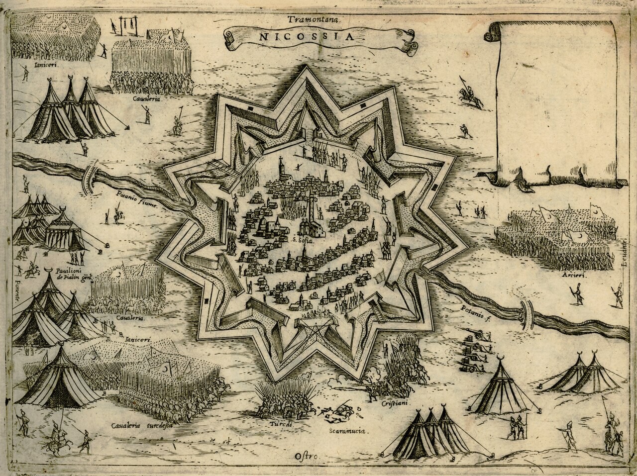 El asedio de Nicosia (1570): el primer golpe otomano en Chipre.